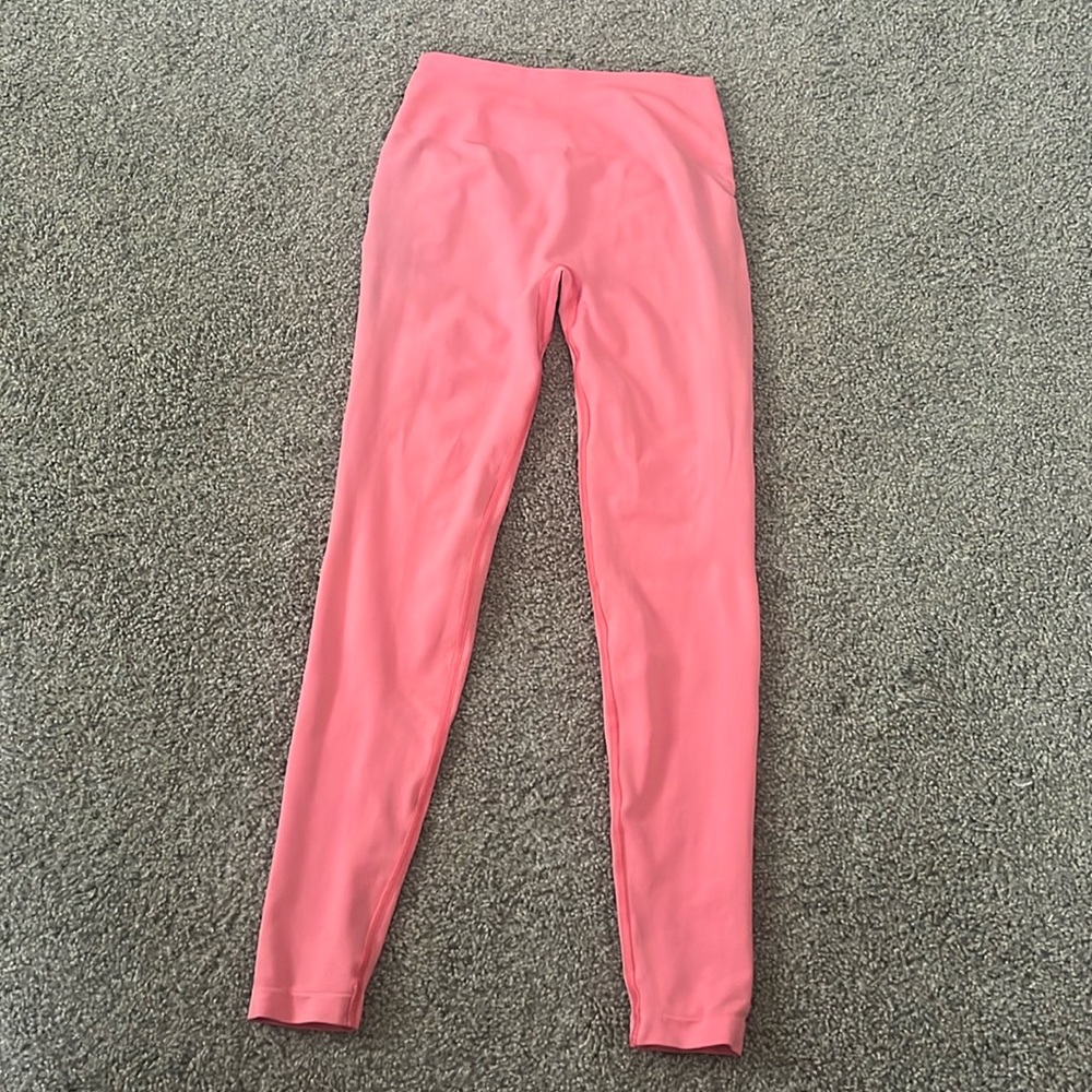 Alphalete amplify leggings coral
